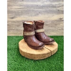 Bed Stu Women - Size 9 - Brown Zipper Ankle Boots 1703